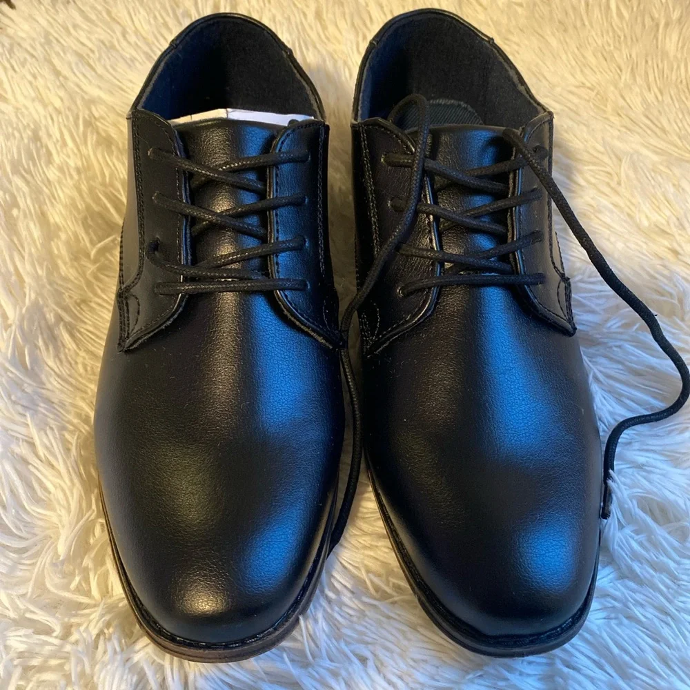 Elegant Black Kids' Dress Shoes